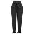 Pantalon Taille Haute ?l?gant avec Ceinture - Chic Parisien